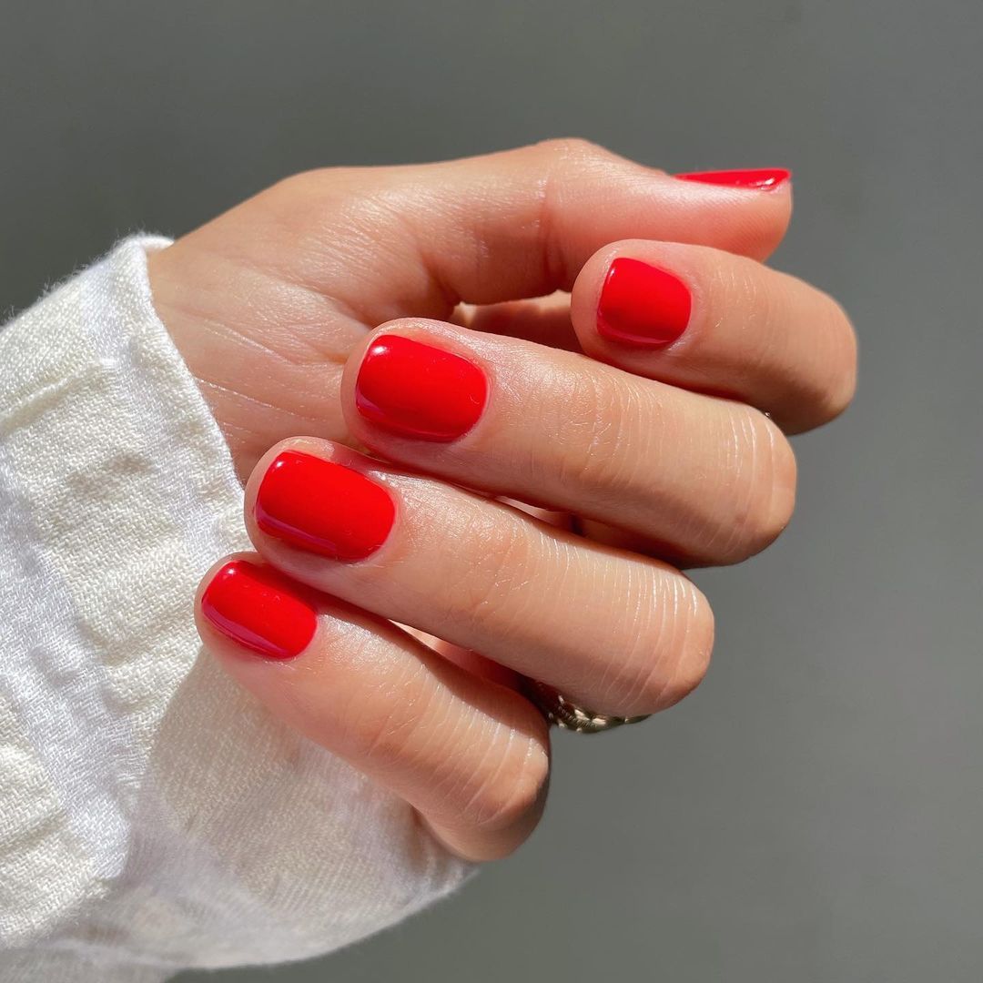 Uñas rojas 20 diseños de manicura en color rojo